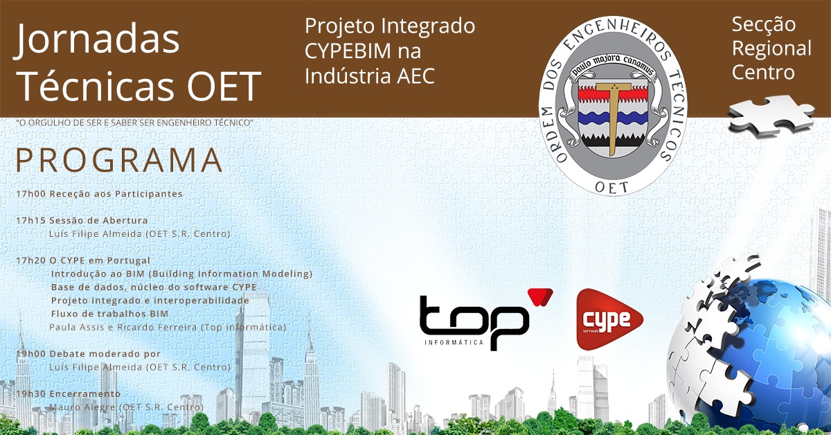 Jornada Técnica - Projeto integrado CYPEBIM na indústria AEC