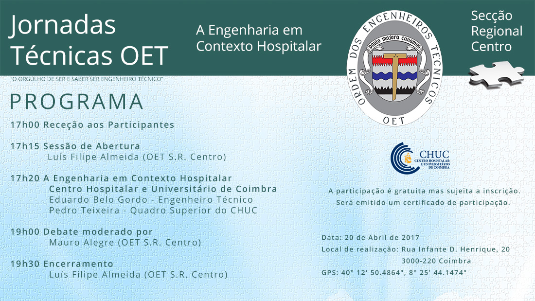 “A Engenharia em Contexto Hospitalar”