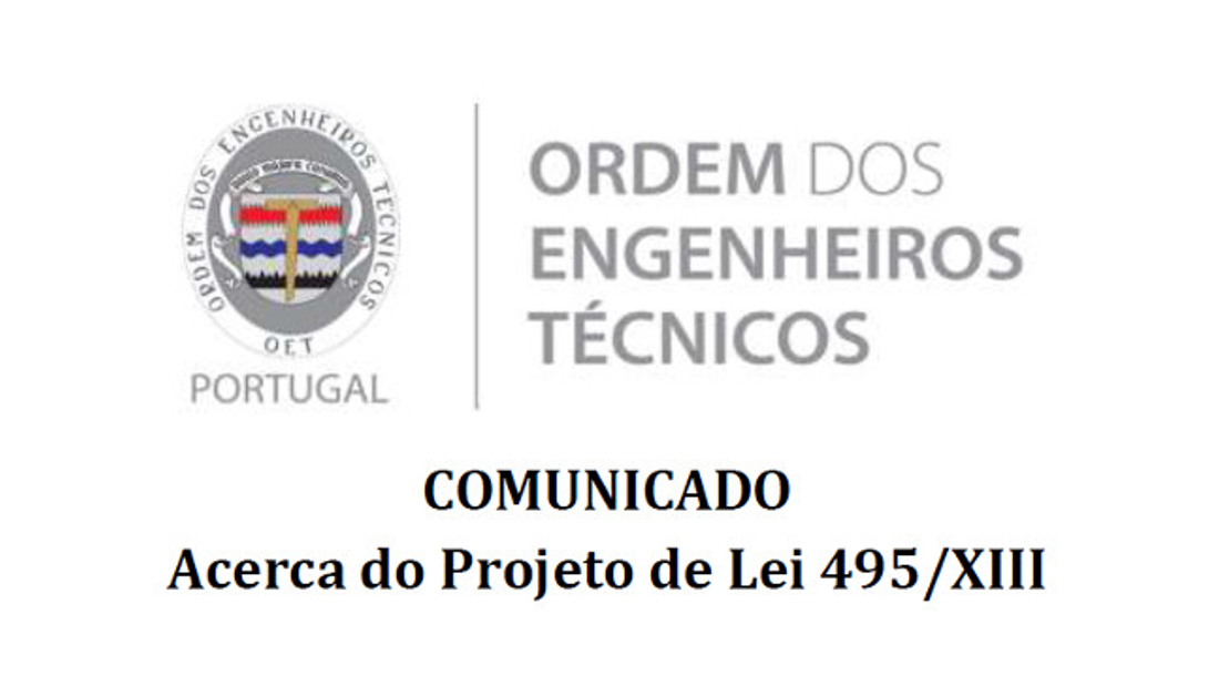 OET S. R. Centro - Acerca do Projeto de Lei 495/XIII