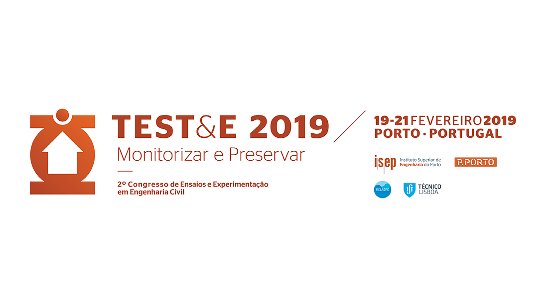 TEST&E 2019 - 2º Congresso de Ensaios e Experimentação em Engenharia Civil