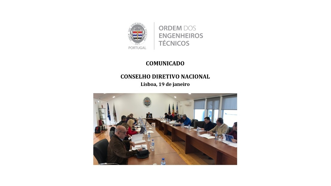 Comunicado CDN 2019-01-19