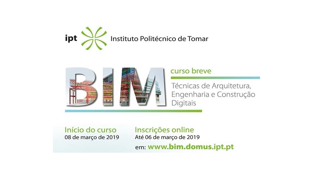 | Curso breve | BIM - técnicas de Arquitetura, Engenharia e Construção digitais | março 2019 |