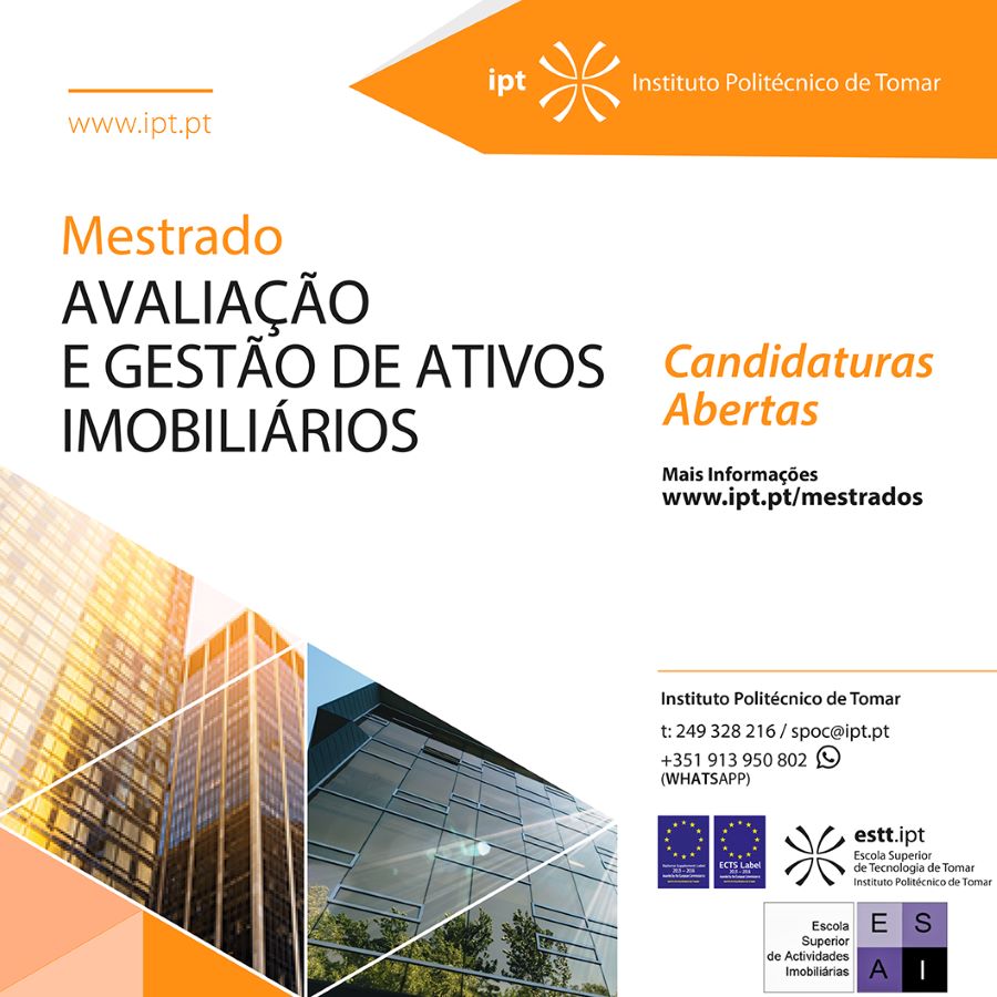 Mestrado em Avaliação e Gestão de Ativos Imobiliários