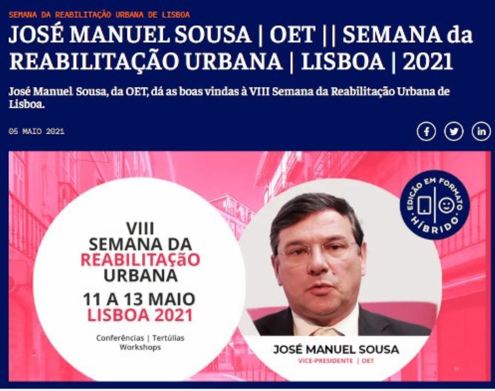 VIII Semana da Reabilitação Urbana de Lisboa