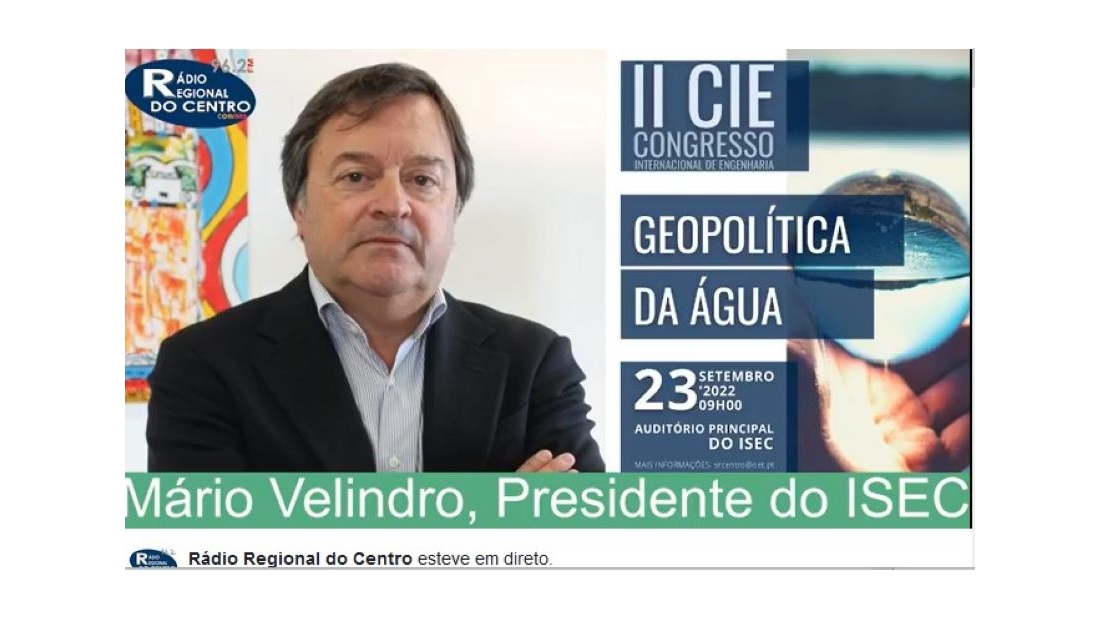 Rádio Regional do Centro - Programa da manhã: entrevista ao Presidente do ISEC