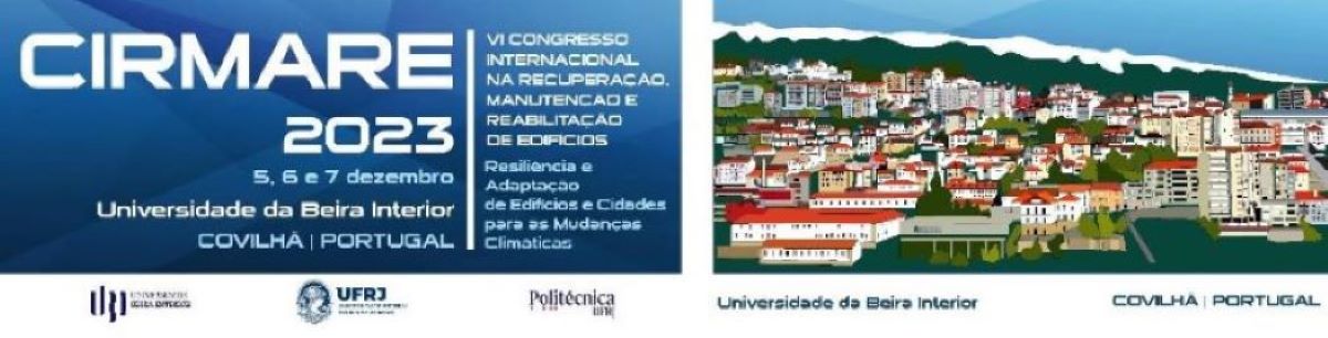 CIRMARE 2023 – VI Congresso Internacional na “Recuperação, Manutenção e Reabilitação de Edifícios”