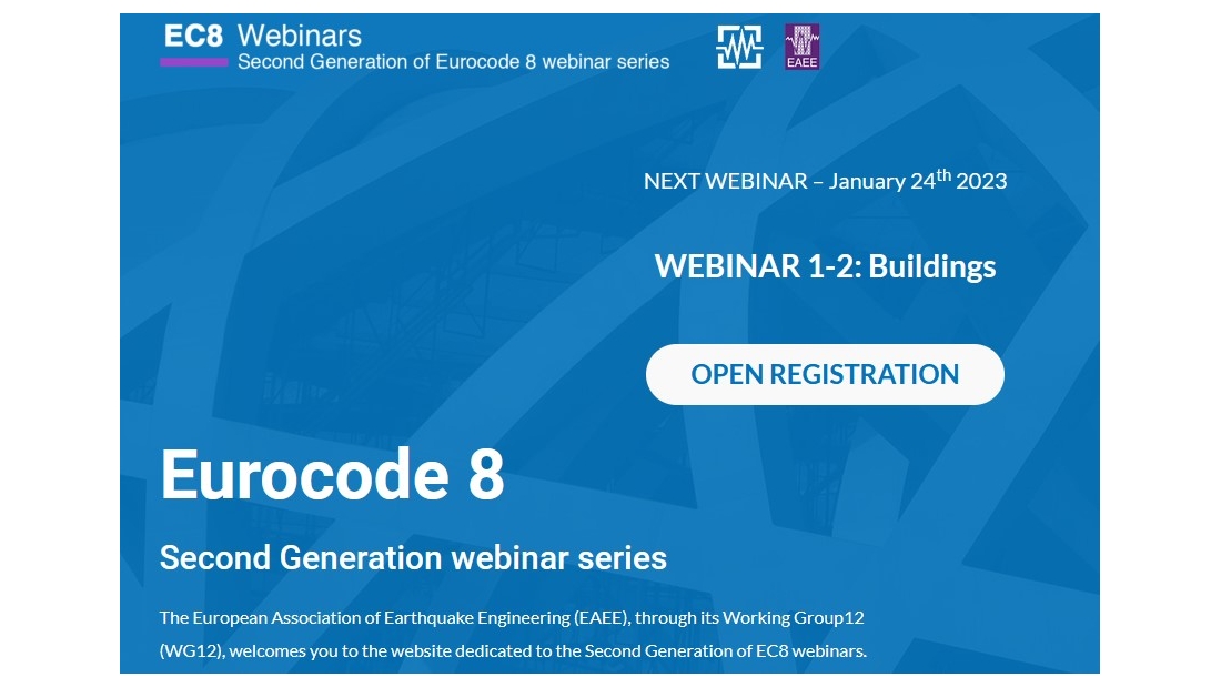 Eurocode 8 | 2nd Generation of Eurocode 8 Webinar Series – Webinar 1-2: Buildings