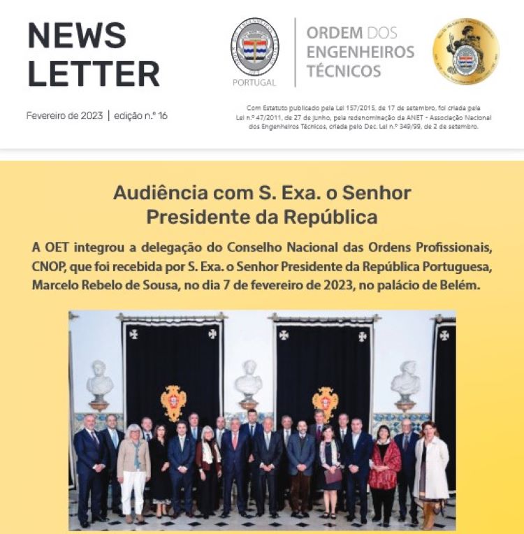 OET Newsletter