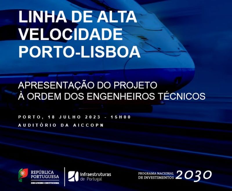 Porto: Apresentação do Projeto Linha de Alta Velocidade Porto-Lisboa