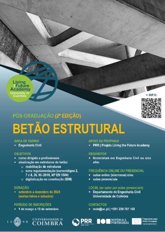 "Pós-Graduação em Betão Estrutural" - 2.ª edição